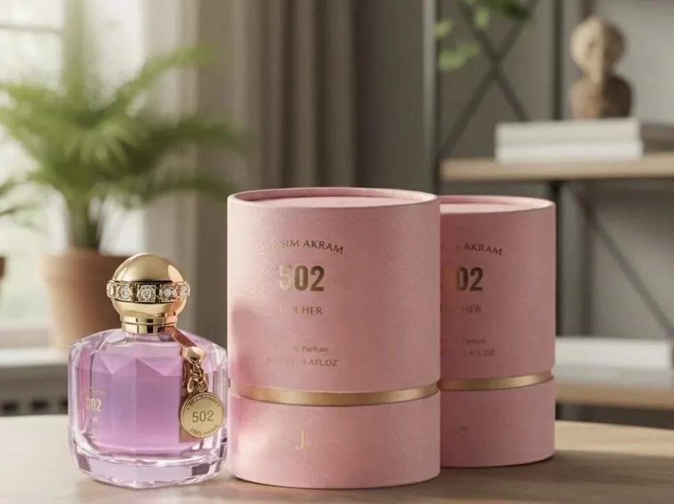 Wasim Akram 502 Women Pink Fruity Perfume Pack of 2