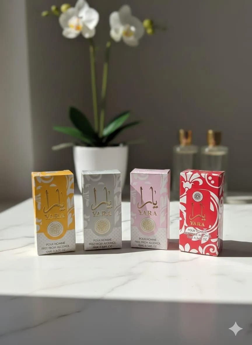 Yara Alcohol-Free Attar 8ml Red with Free Tasbeeh