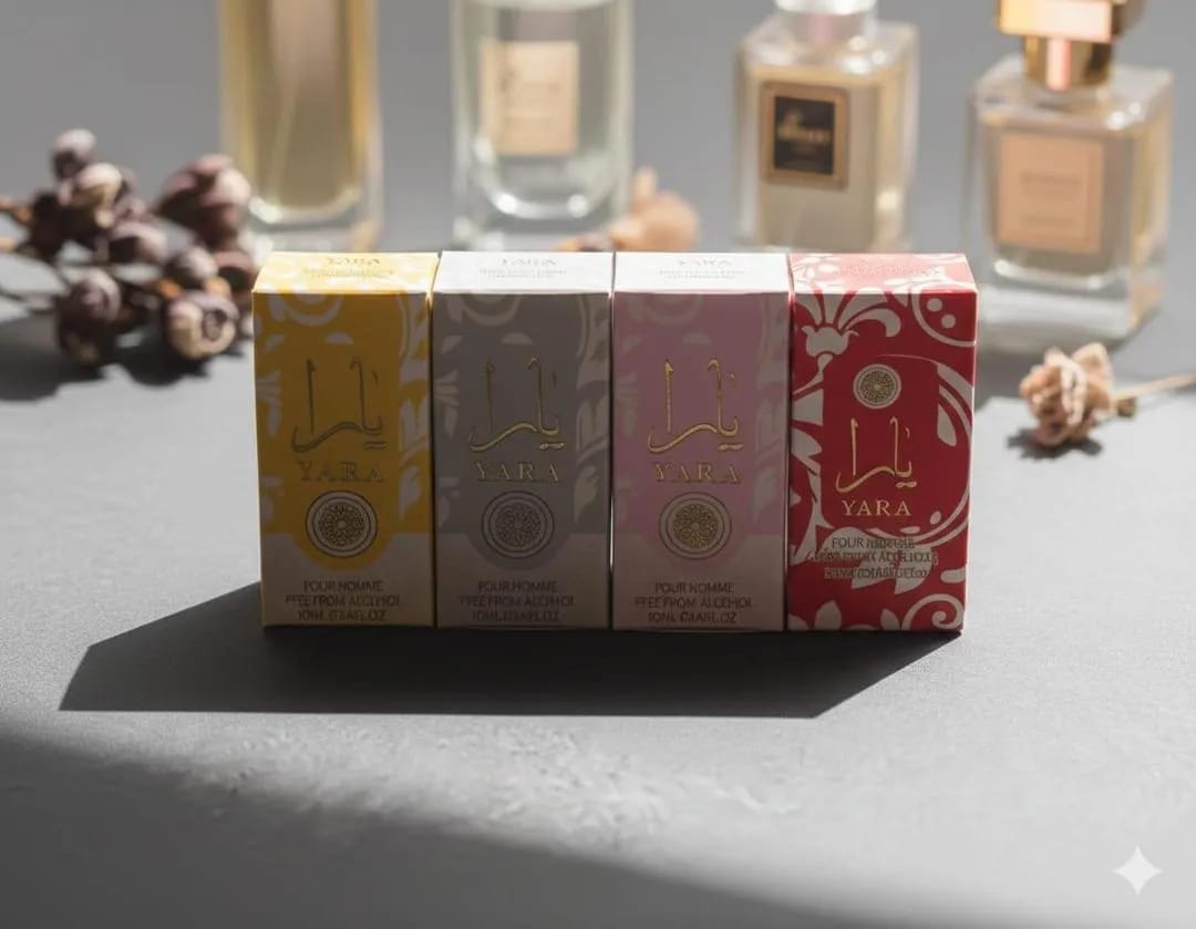 Yara Alcohol-Free Attar 8ml Red with Free Tasbeeh