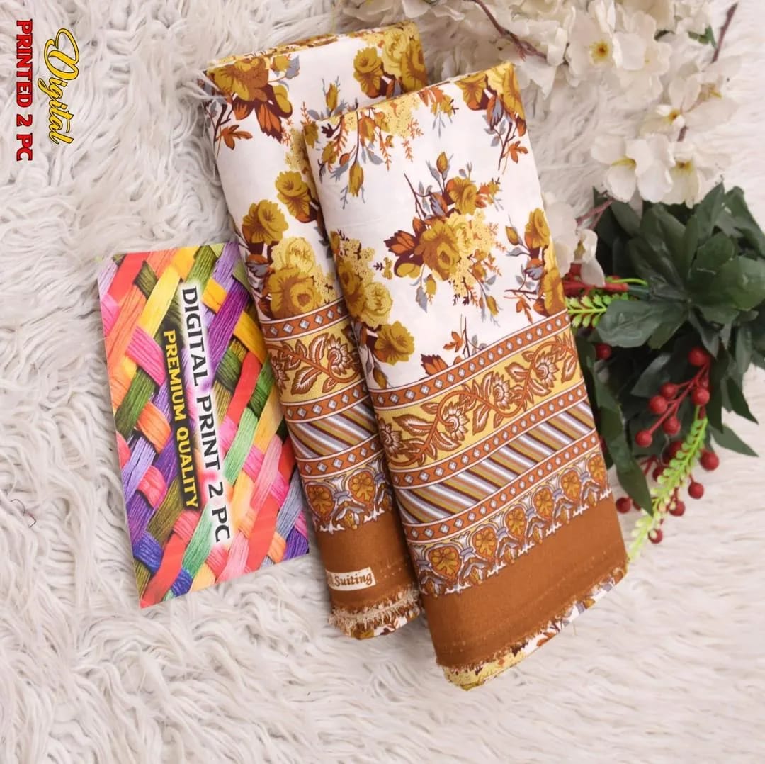 Digital Print Cotton Shirt & Trouser Set Brown   Red Floral Printed 2Pc Cotton Shirt & Trouser PcsGreen Floral Printed Cotton Yellow Floral CottonCottonRed Floral Printed 2Pc Cotton Shirt & Trouser Set Suit Black Floral